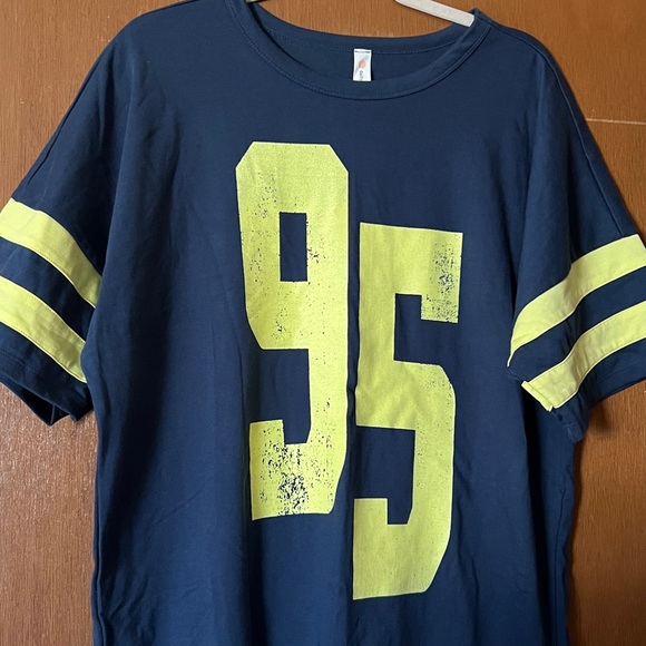 Anthropologie Daily Practice Graphic T-Shirt Midi Dress L - Picture 6 of 6